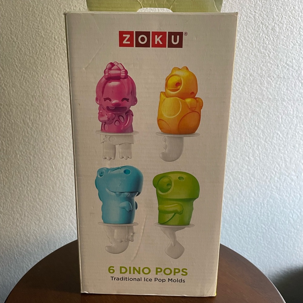 Zoku 6 Dino Pops Mold Kit